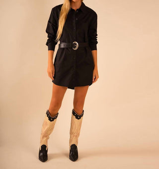 Care Tucker - Vestido camisa básico Preslie Popeline