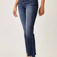 Risen - Curvy High Rise Slim Straight Jeans