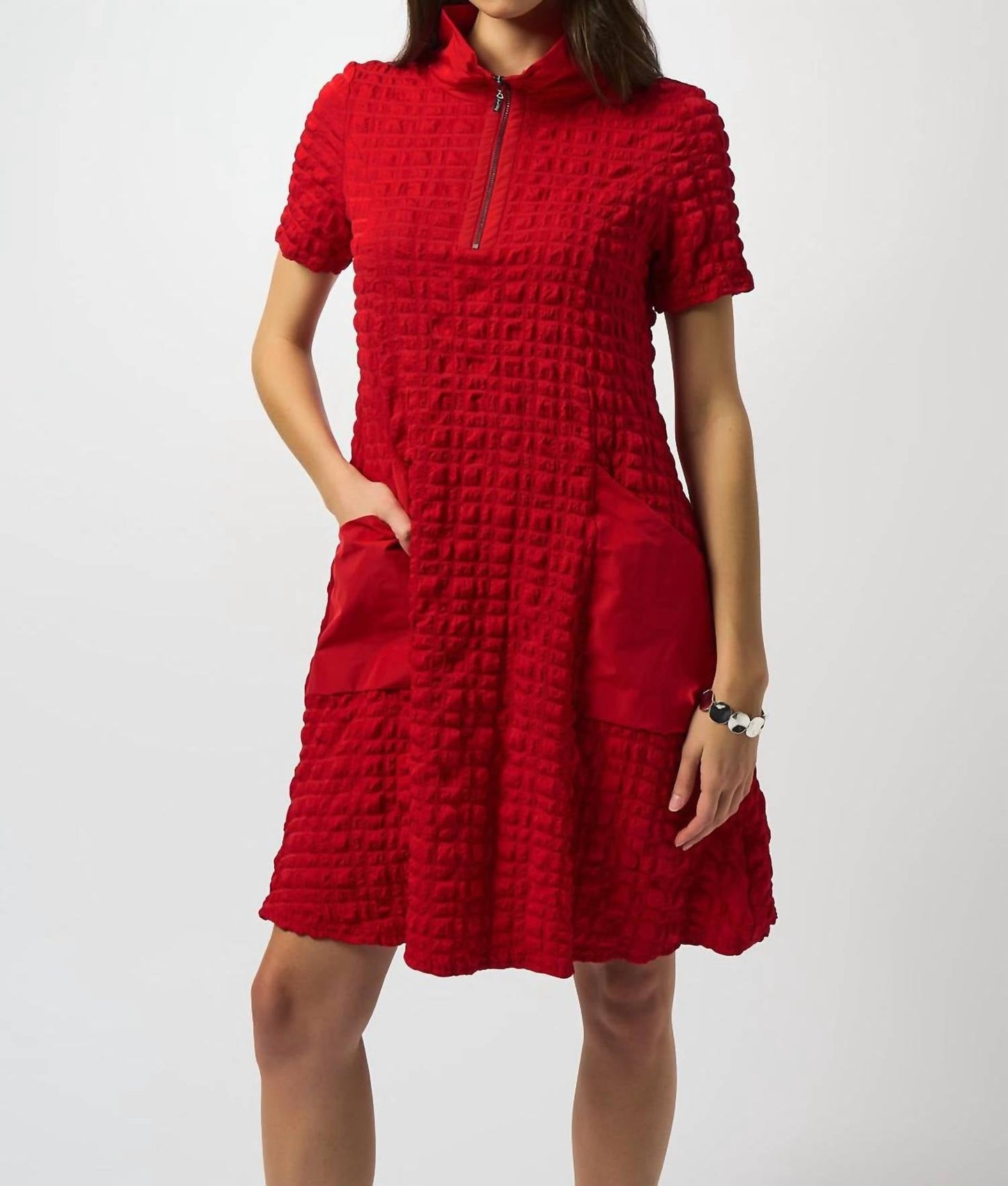 Joseph Ribkoff - Sporty A Line Knee Length Dress