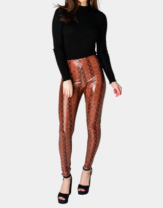 Buddylove - Legging Mila de couro vegano envernizado