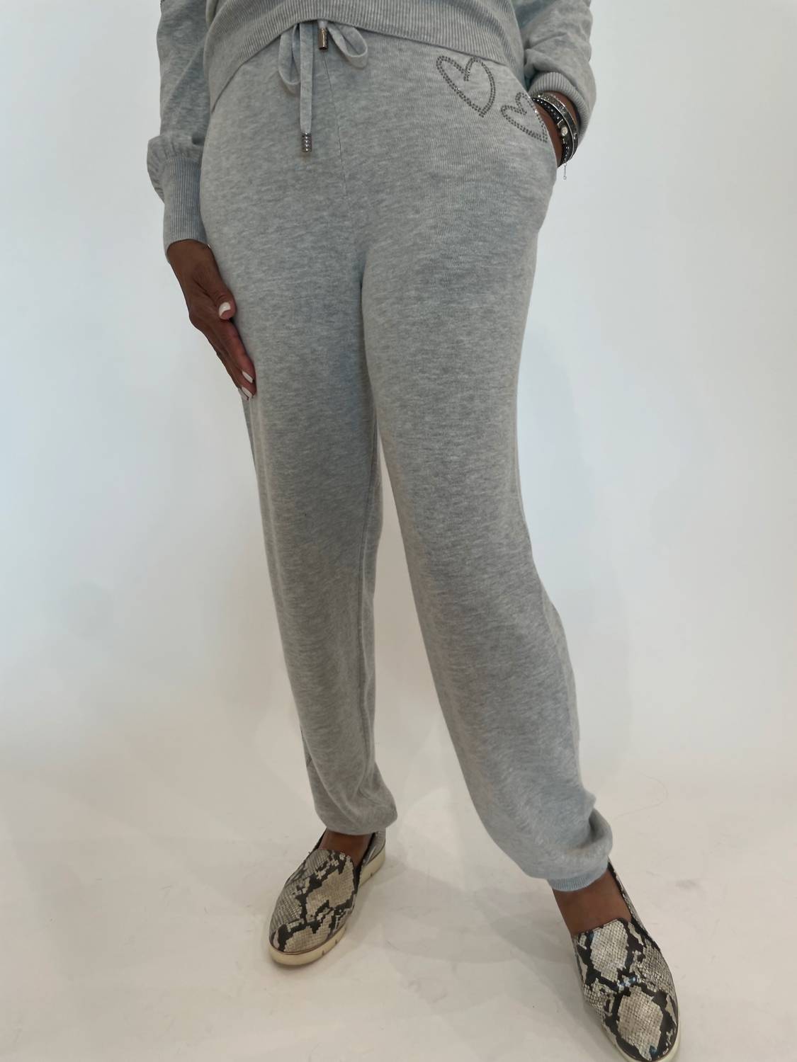 Brodie Cashmere - Heart Hot Fix Joggers