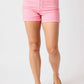 Judy Blue - Women's High Waist Tummy Control Garment Dyed Shorts