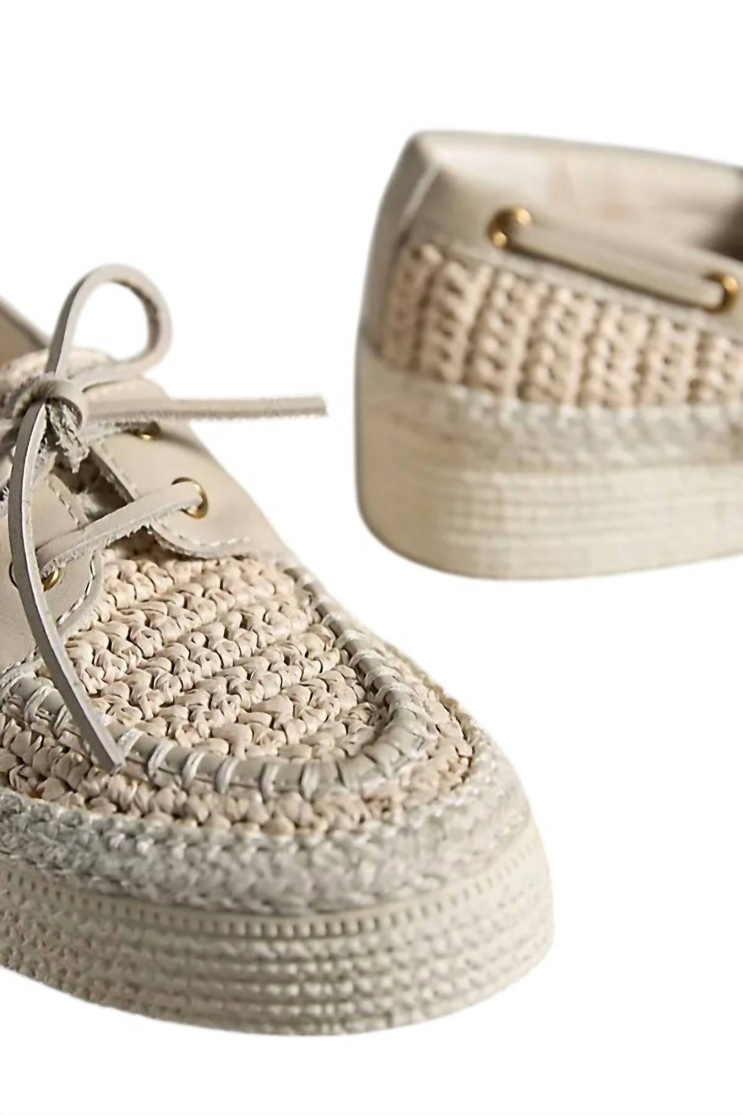 Dolce Vita - Women's Leather & Raffia Boat Shoes