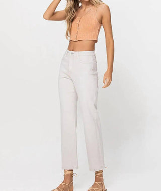 Vervet By Flying Monkey - Calça Jeans Reta Vintage dos Anos 90