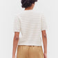 Grade & Gather - Cropped Short Sleeve Cardigan