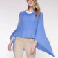 Alashan Cashmere - Draped Dress Topper Poncho