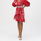Joseph Ribkoff - Floral Puff Sleeve Dress