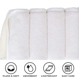 4 Pack Two-Toned Hand Towel - Vanessa Collection