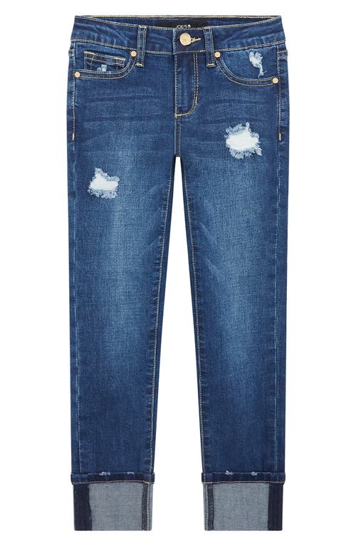 Joe's Kids' The Olivia Distressed Skinny Jeans in Faded Night, Size 14