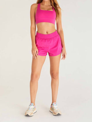Z Supply - Shorts de corrida femininos Sprinter