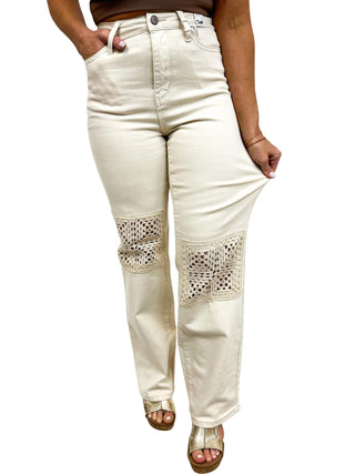 Judy Blue - Patch Me Azul em Jeans