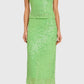 Amanda Uprichard - Noella Sequin Chiffon Midi Skirt