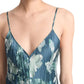 Vince - Shimmer Lake Crushed Cami Midi Dress