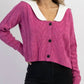 &Merci - HARPER SCALLOPED COLLAR SWEATER