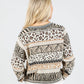Oui - Women's Animal Print Sweater