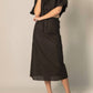 Before You Collection - Linen Cargo Midi Skirt
