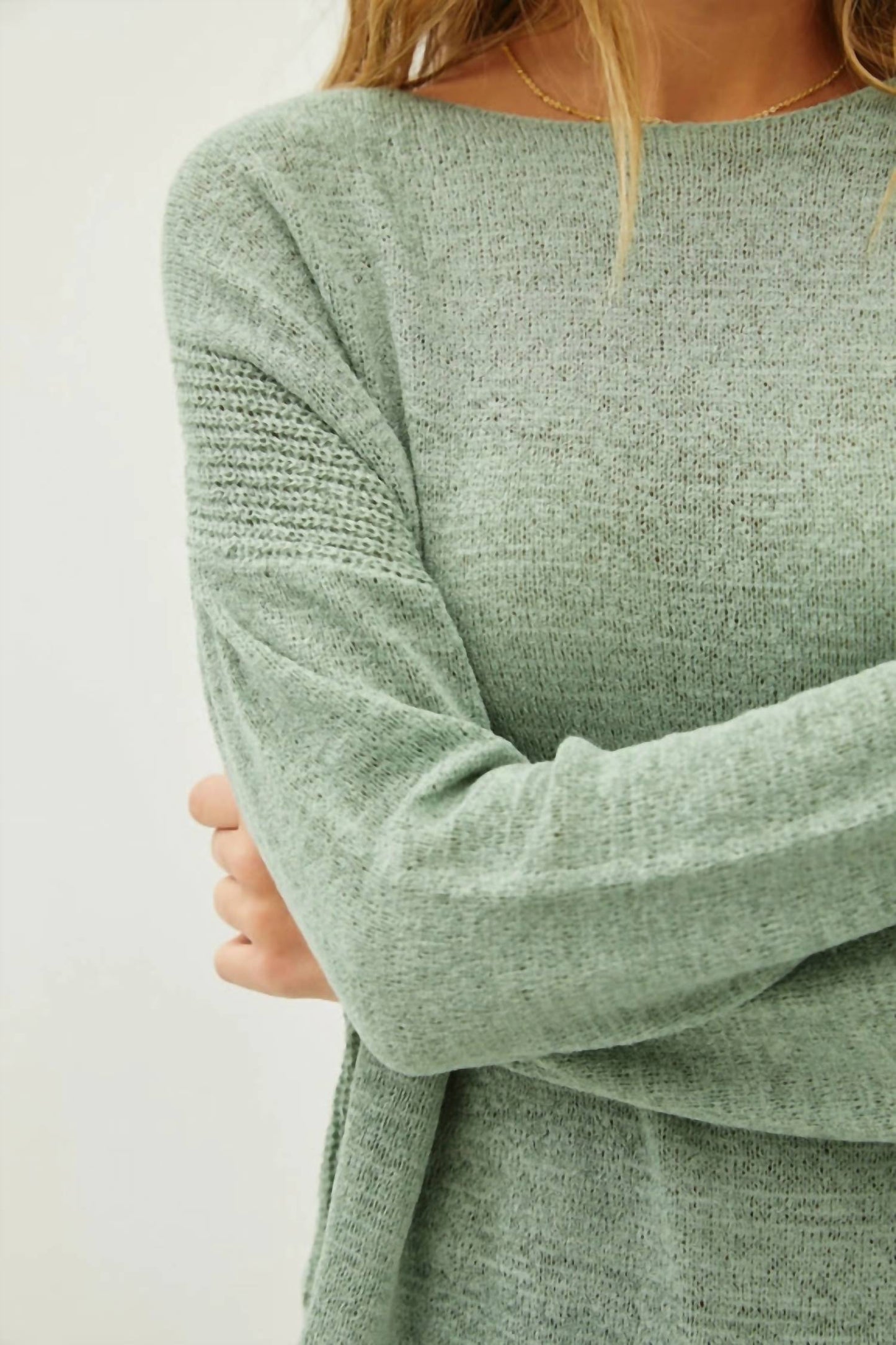 Be Cool - Drop Shoulder With Ribbed Detail