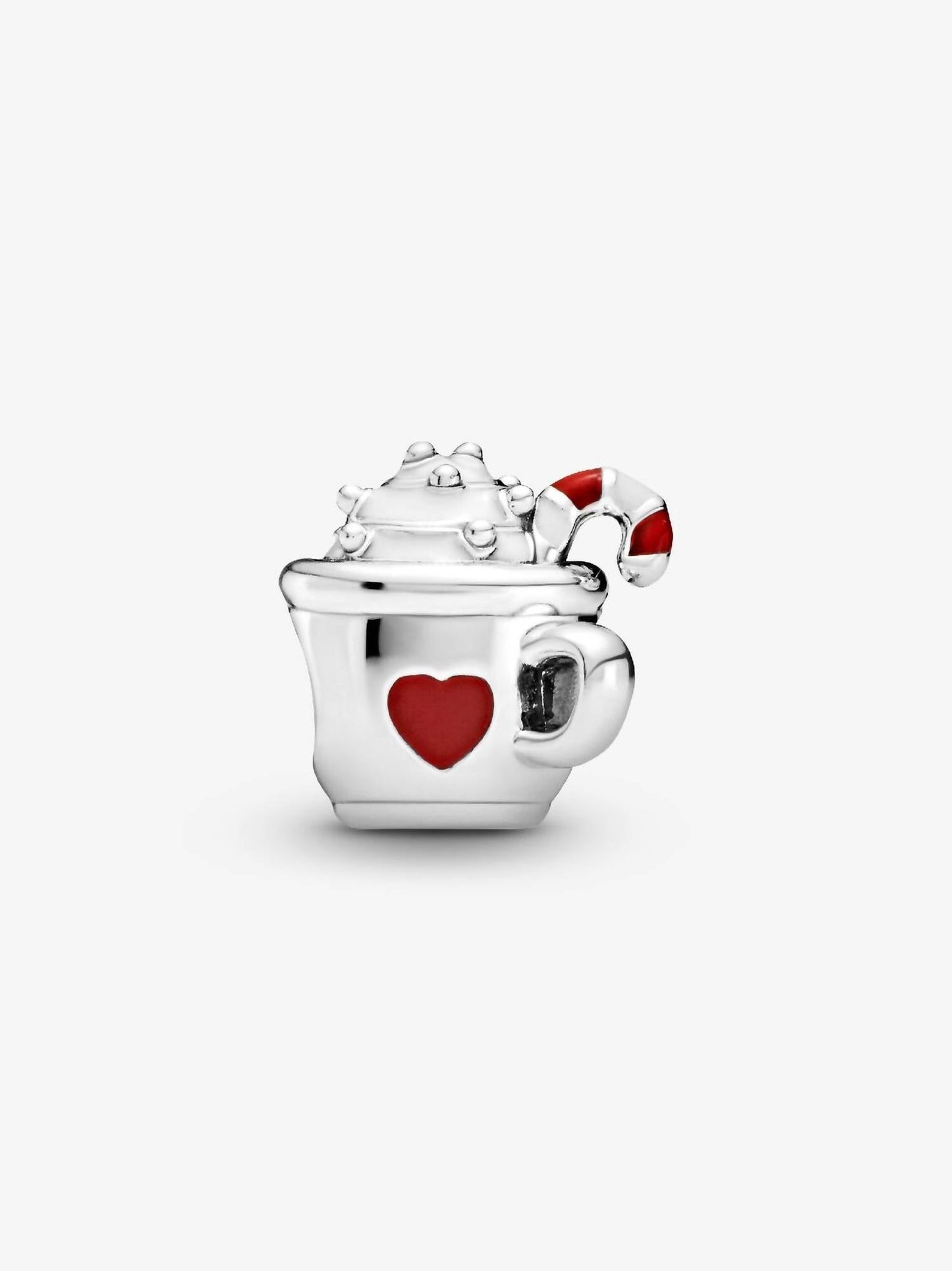 Pandora - Cocoa & Candy Cane Charm