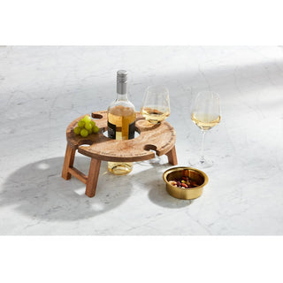 Mudpie - Folding Wine Tray
