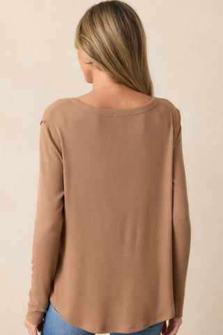 Z Supply - Blusa Elton Ribbed