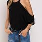 Pol - One Shoulder Ribbed Top