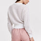 Another Love - Diamond Pattern V-neck Cardigan