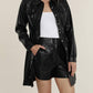 Dolce Cabo - High Waisted Faux Leather Shorts
