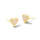 Kendra Scott - Women's Framed Ari Heart Stud Earring