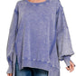 Zenana - Ocean Drift Lounge Pullover Top