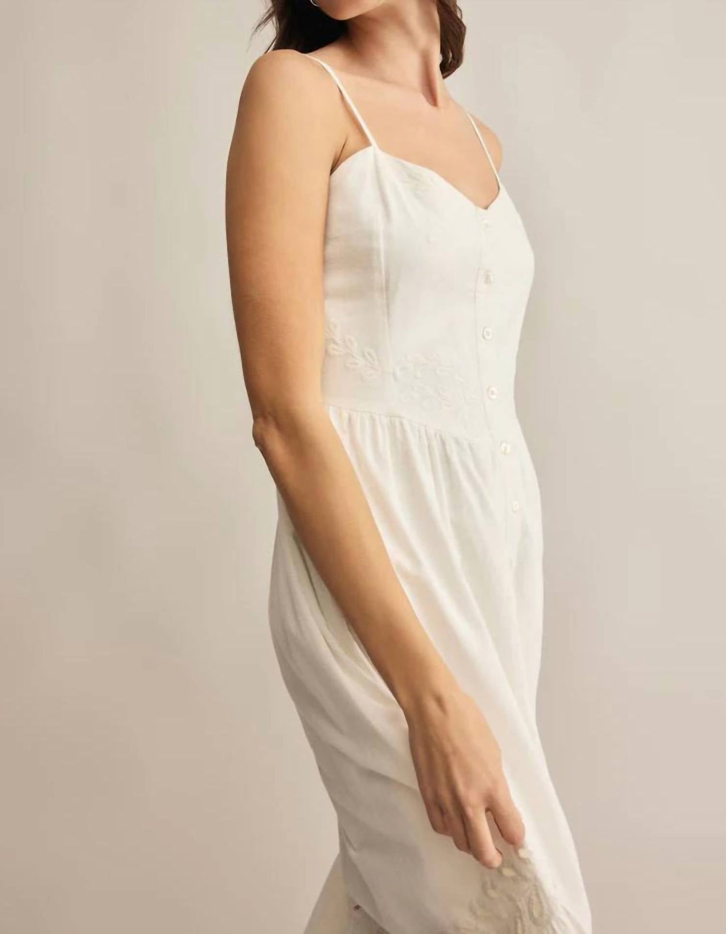 Z Supply - Citadelle Embroidered Maxi Dress