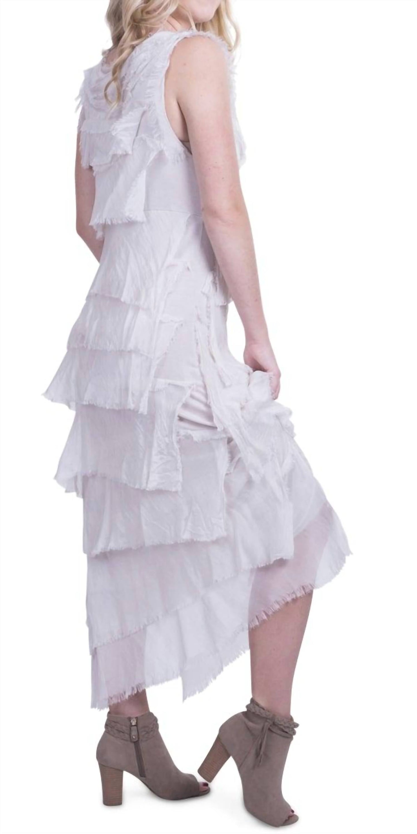 Gigi Moda - Siena Long Ruffle Dress