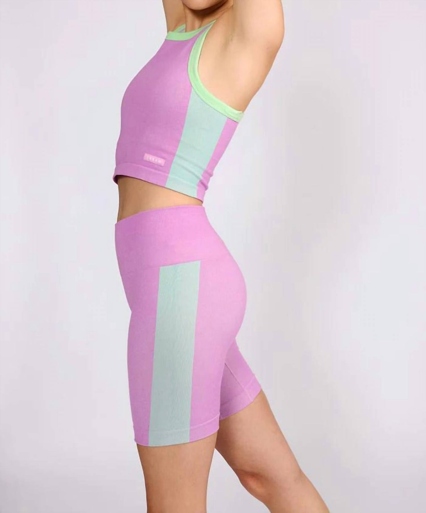 Cream Yoga - Shorts de ciclista sem costura Stacy