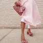 Loeffler Randall - WOMEN'S CAMELLIA PLEATED BOW HEEL SANDAL