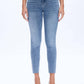 Bayeas - Mid Rise Stretch Ankle Skinny Denim Jean