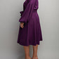The Curve La - Plus Size Button Front Fit And Flare Dress With Pockets