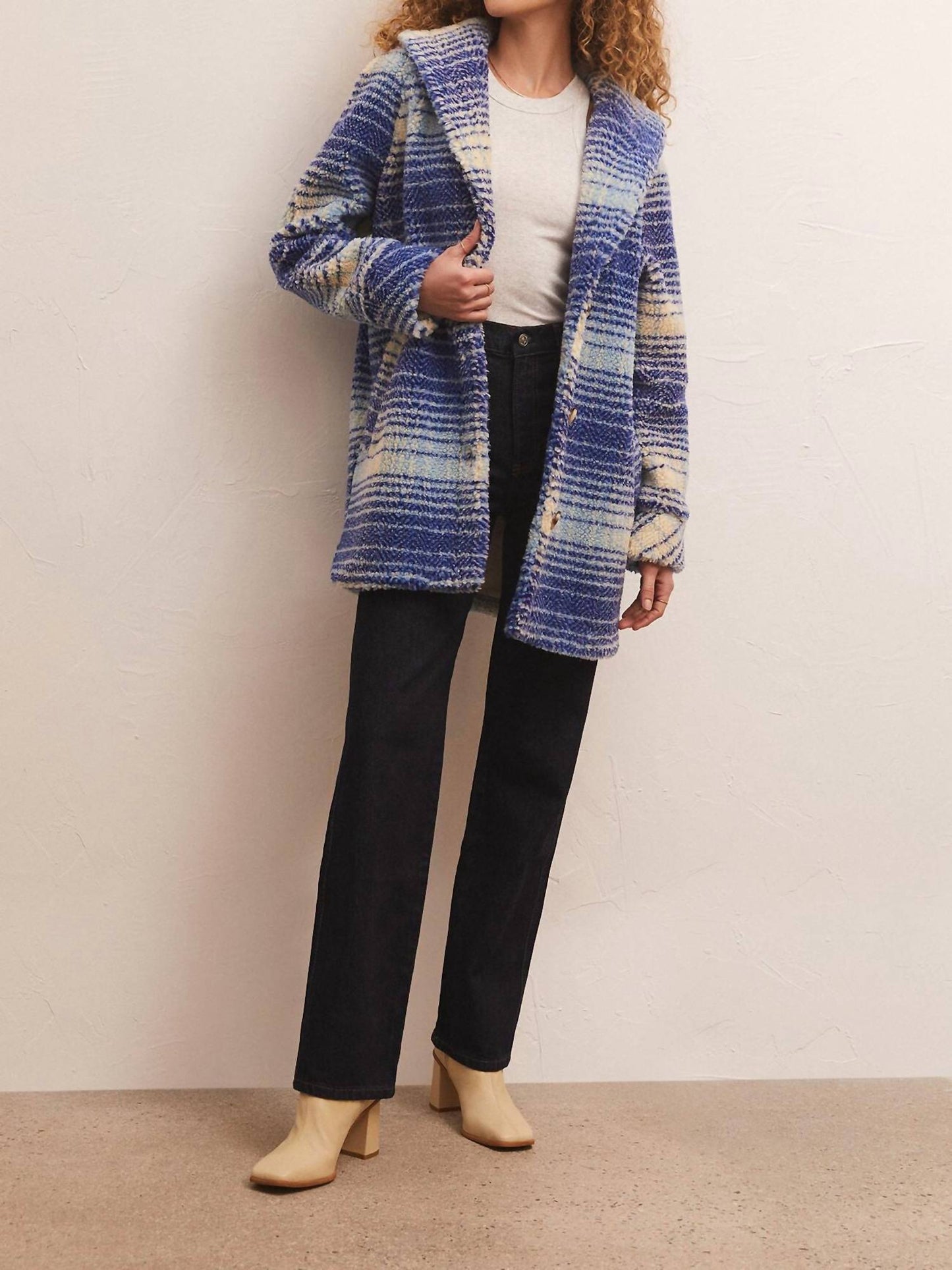 Z Supply - HASTINGS SHERPA PLAID COAT