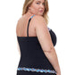 Profile By Gottex - Plus Size Sweetheart Underwire Tankini Top