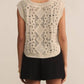 Z Supply - BAROQUE CROCHET SWEATER TOP