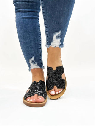 Corkys Footwear - Women's Bogalusa Chunky Glitter Sandals