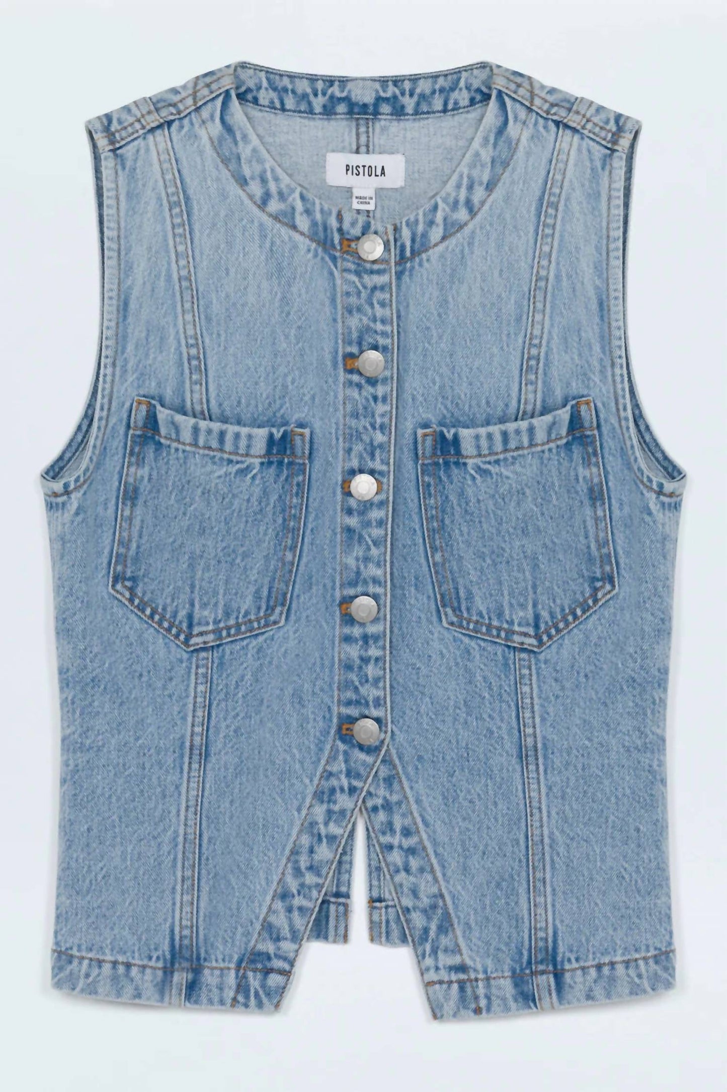 Pistola - Gia Fitted Collarless Vest