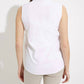 Joseph Ribkoff - Vanilla Pleated V-Neck Sleeveless Top