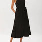 Ecru - Hathaway Embroidered Halter Dress