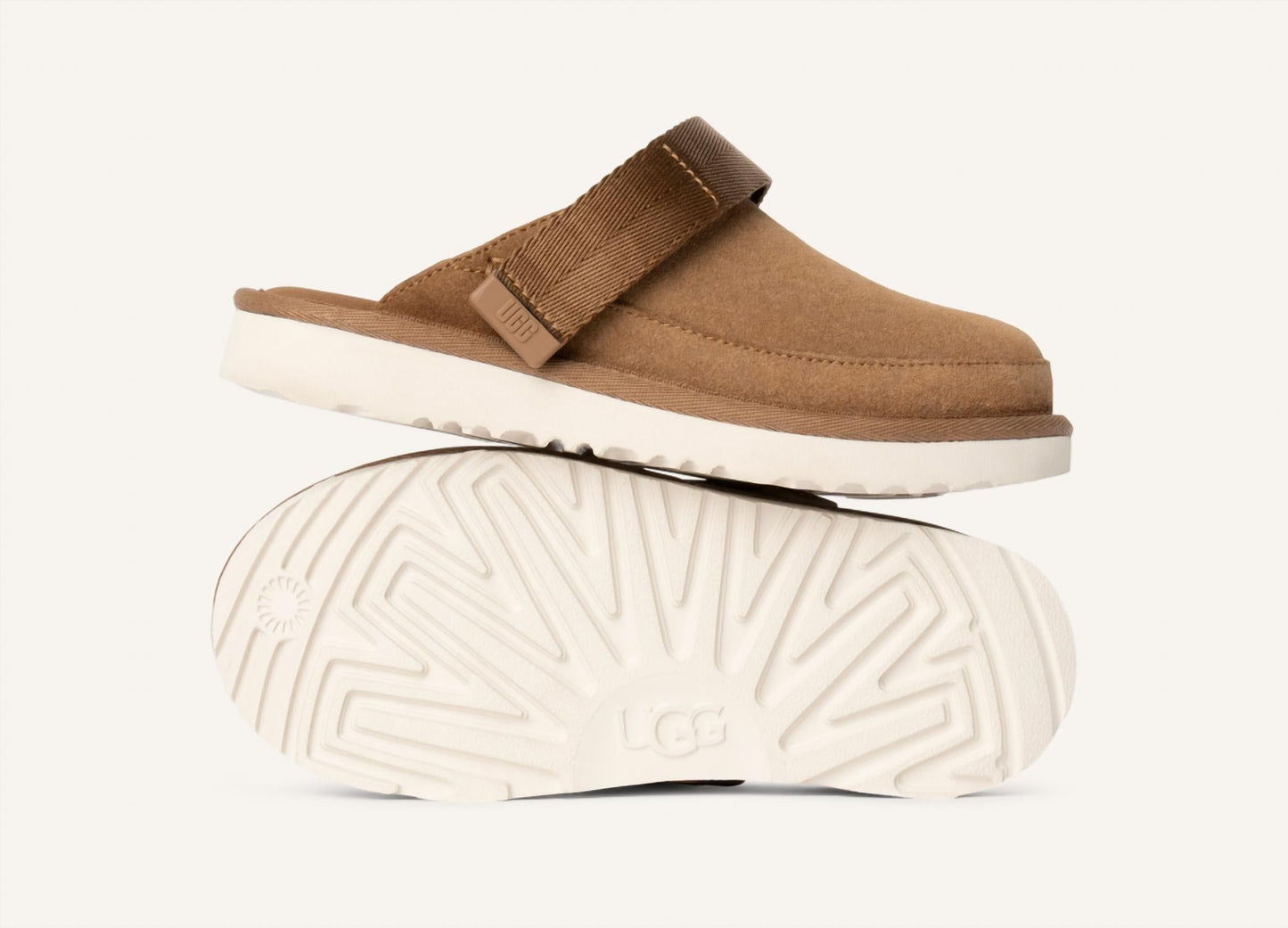 Ugg - Sapatos infantis Goldenstar Clog Slip On