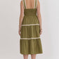 Entro - Ric Rac Midi Dress