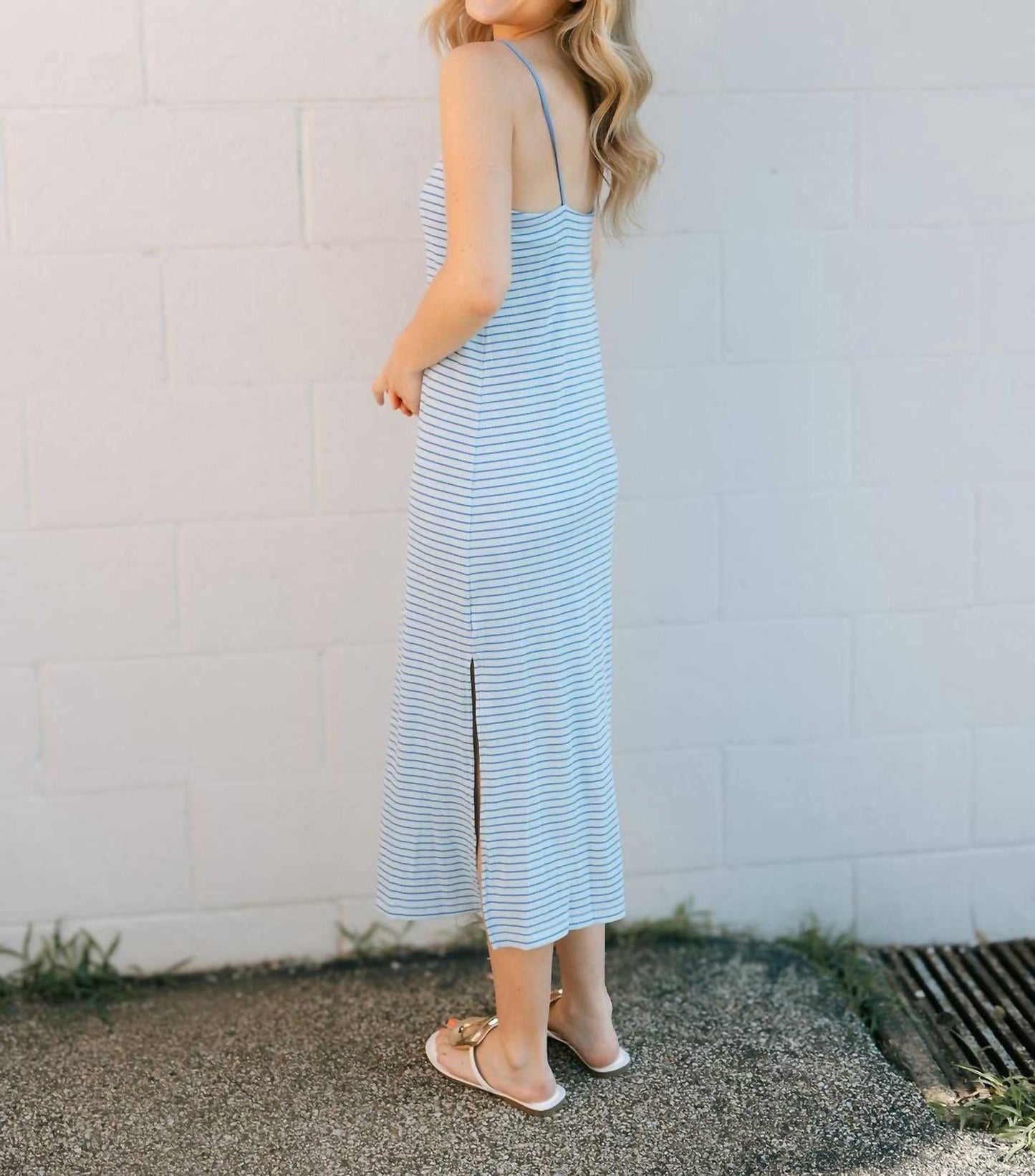 Z Supply - Sunday Rib Stripe Midi Dress