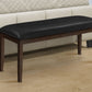 Bench, Rectangular, Hallway, Upholstered, Transitional