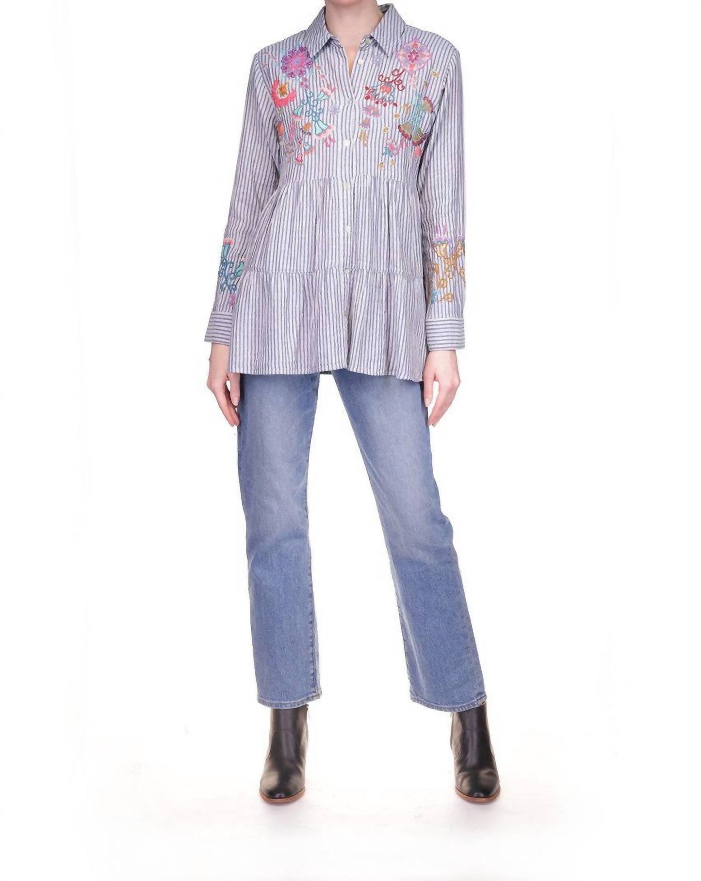 Johnny Was - Alesa Tiered Shirt Tunic