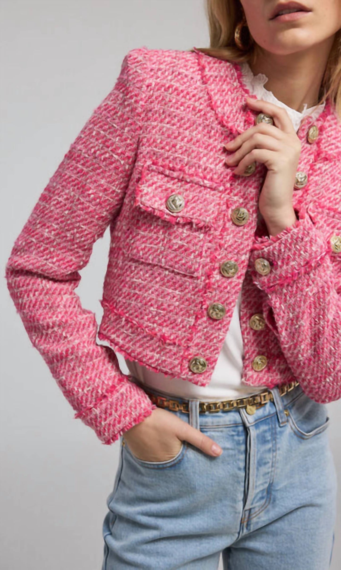 Generation Love - Karson Tweed Blazer