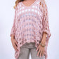 Tees By Tina - Oceana Open Knit Topper