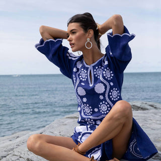 Asha - Boboli Hoop Mop Earrings